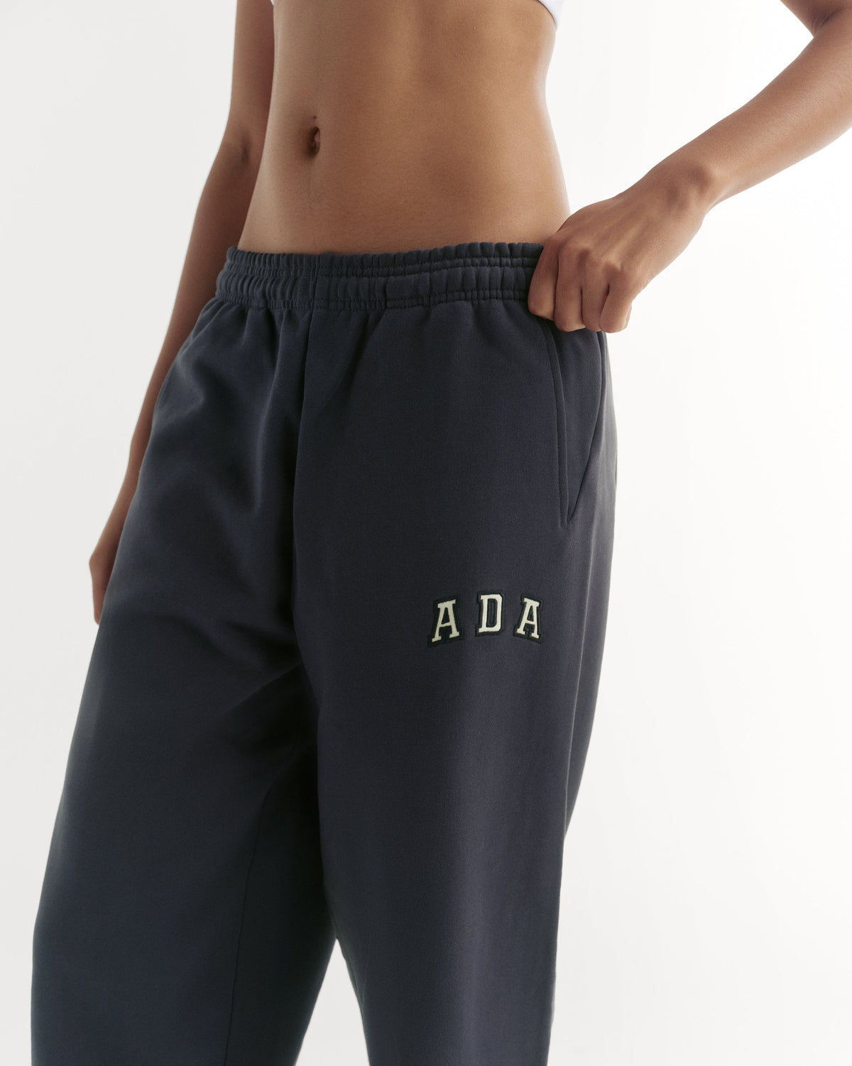 Cuffed Sweatpants - Midnight Blue