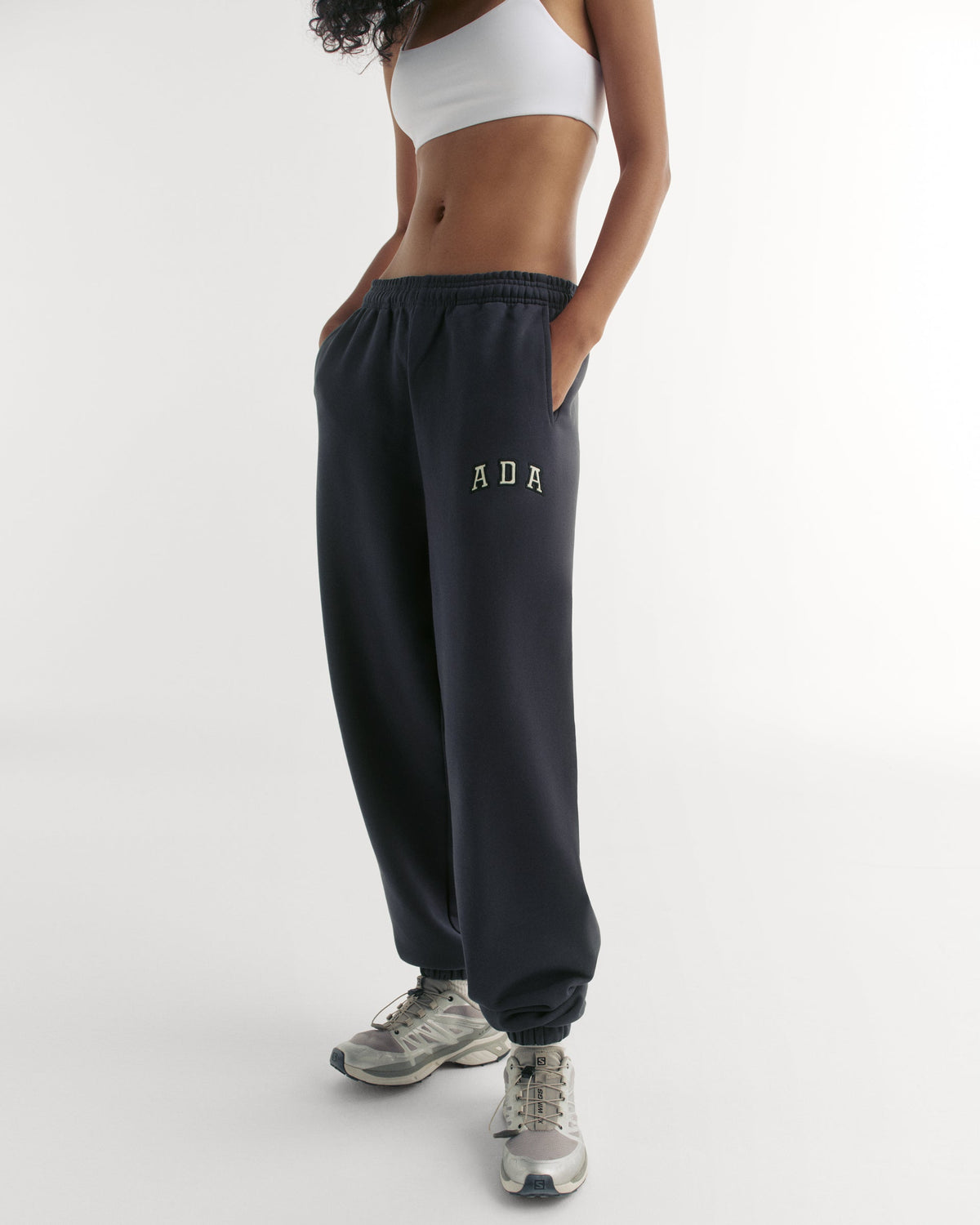 Cuffed Sweatpants - Midnight Blue