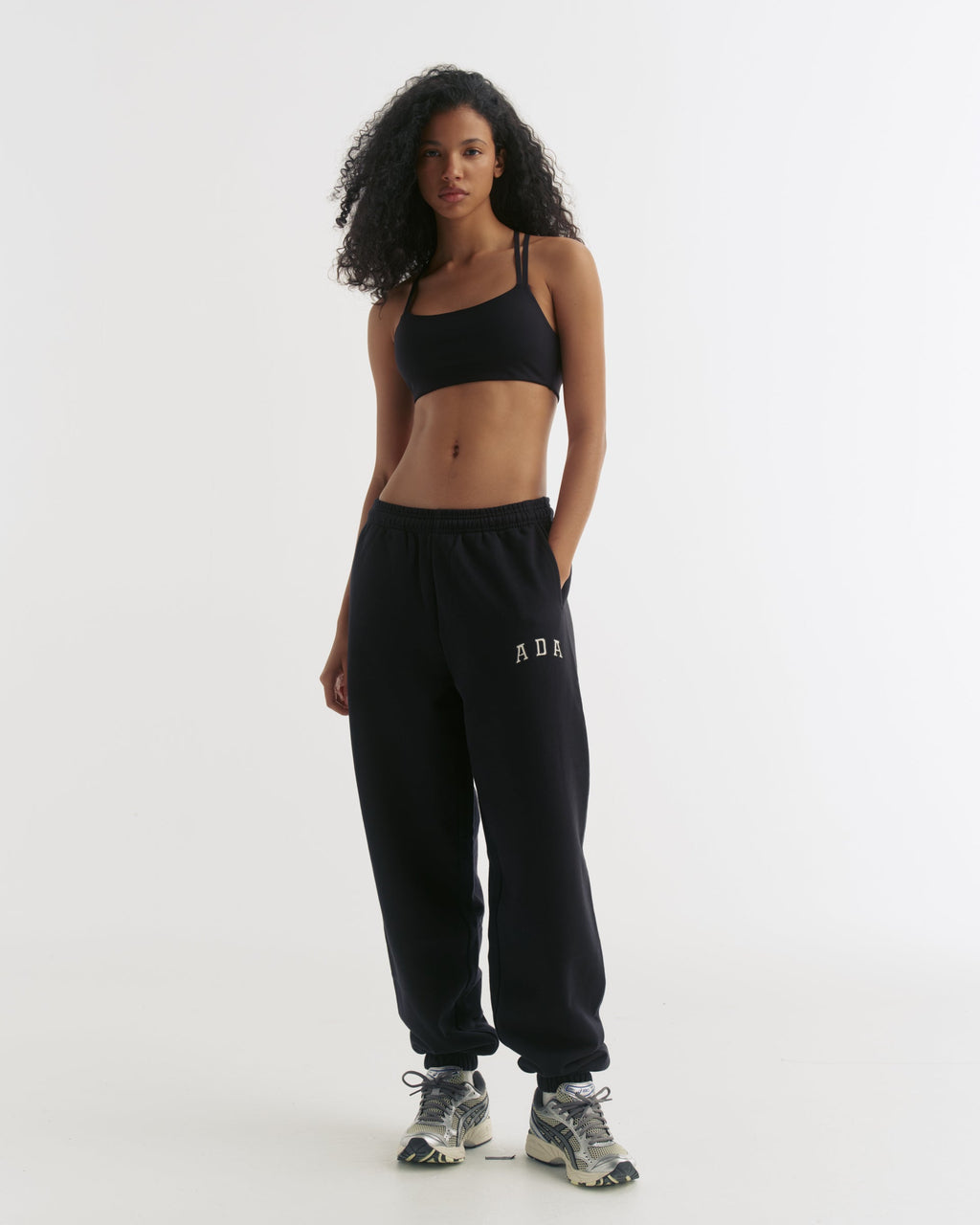 Cuffed Sweatpants - Black