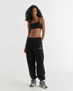 Cuffed Sweatpants - Black