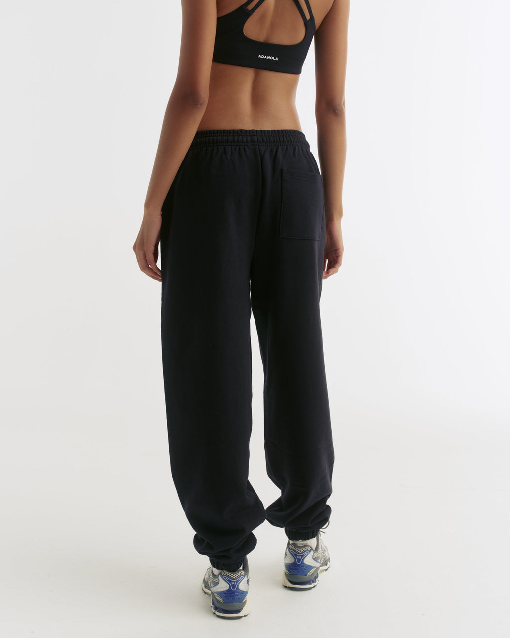 Cuffed Sweatpants - Black