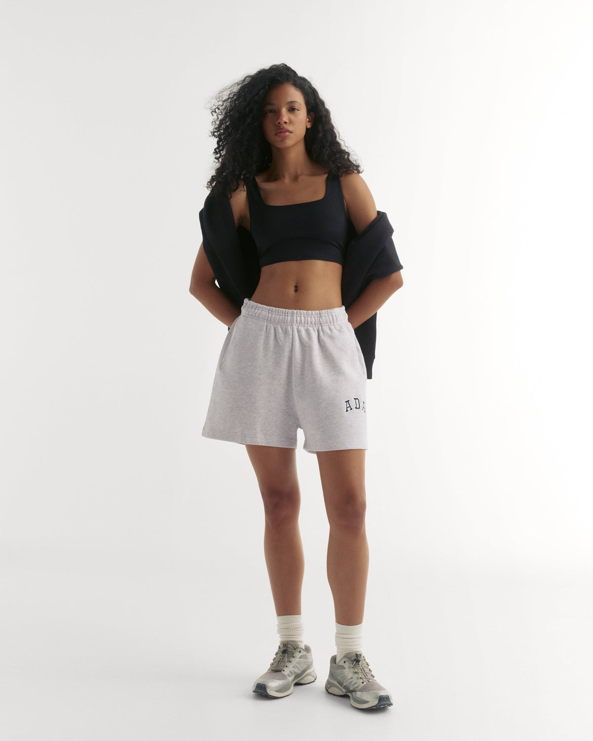 Sweat Shorts - Light Grey Melange