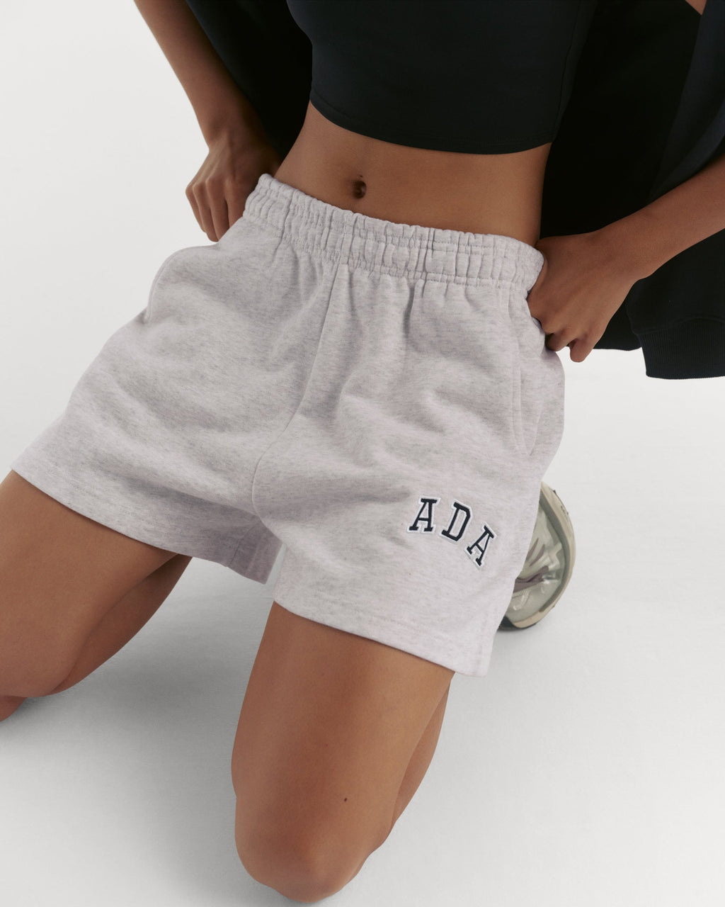 Sweat Shorts - Light Grey Melange