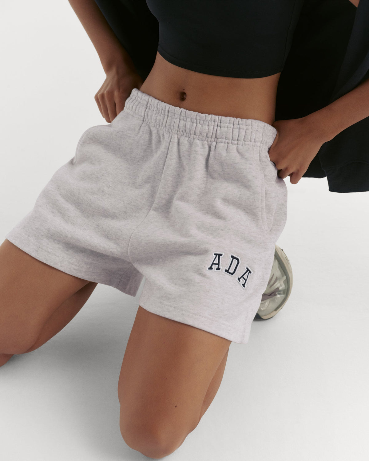 Sweat Shorts - Light Grey Melange