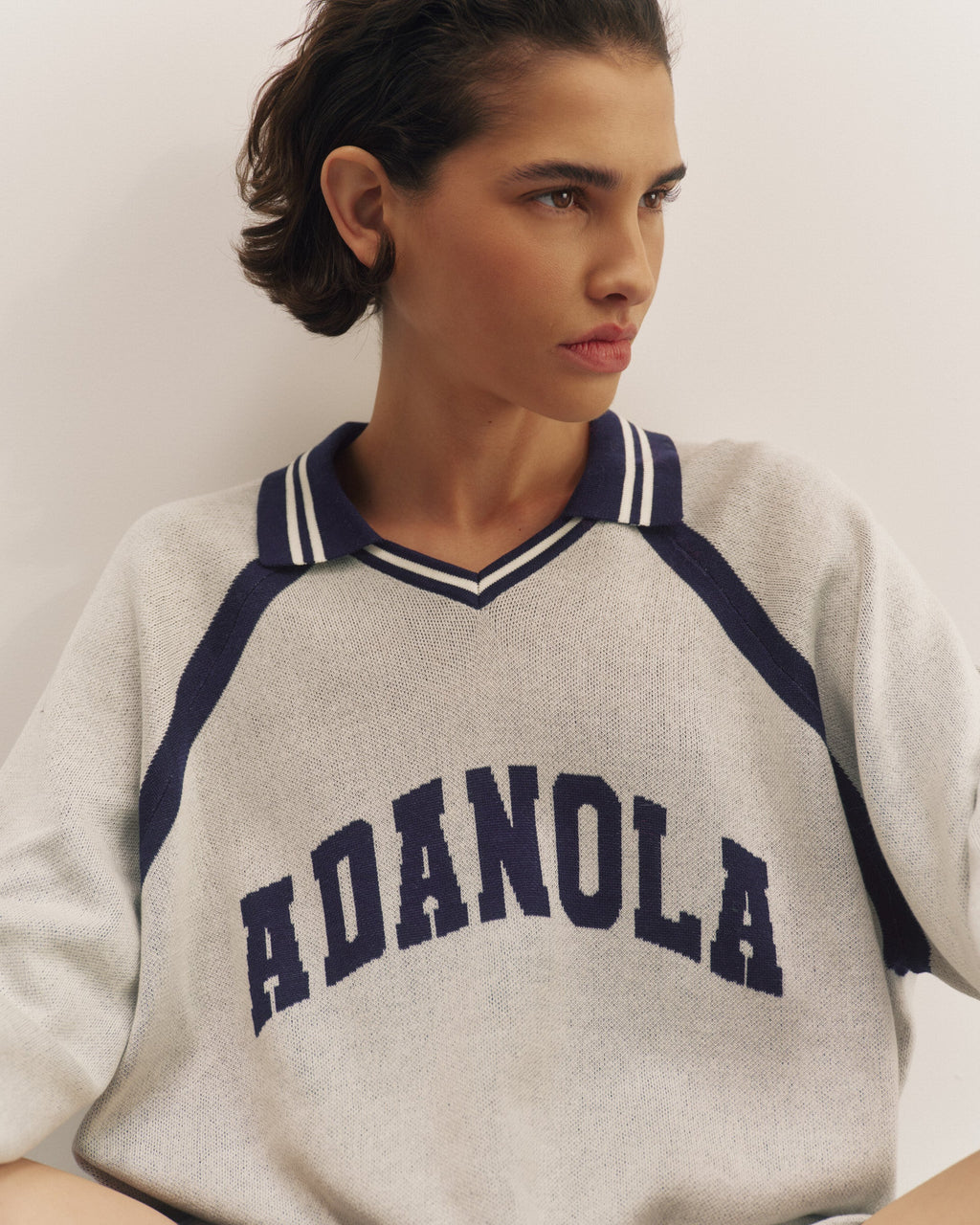 Knit Jacquard Top - Marshmallow White