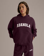 Oversized Hoodie - Dark Cherry