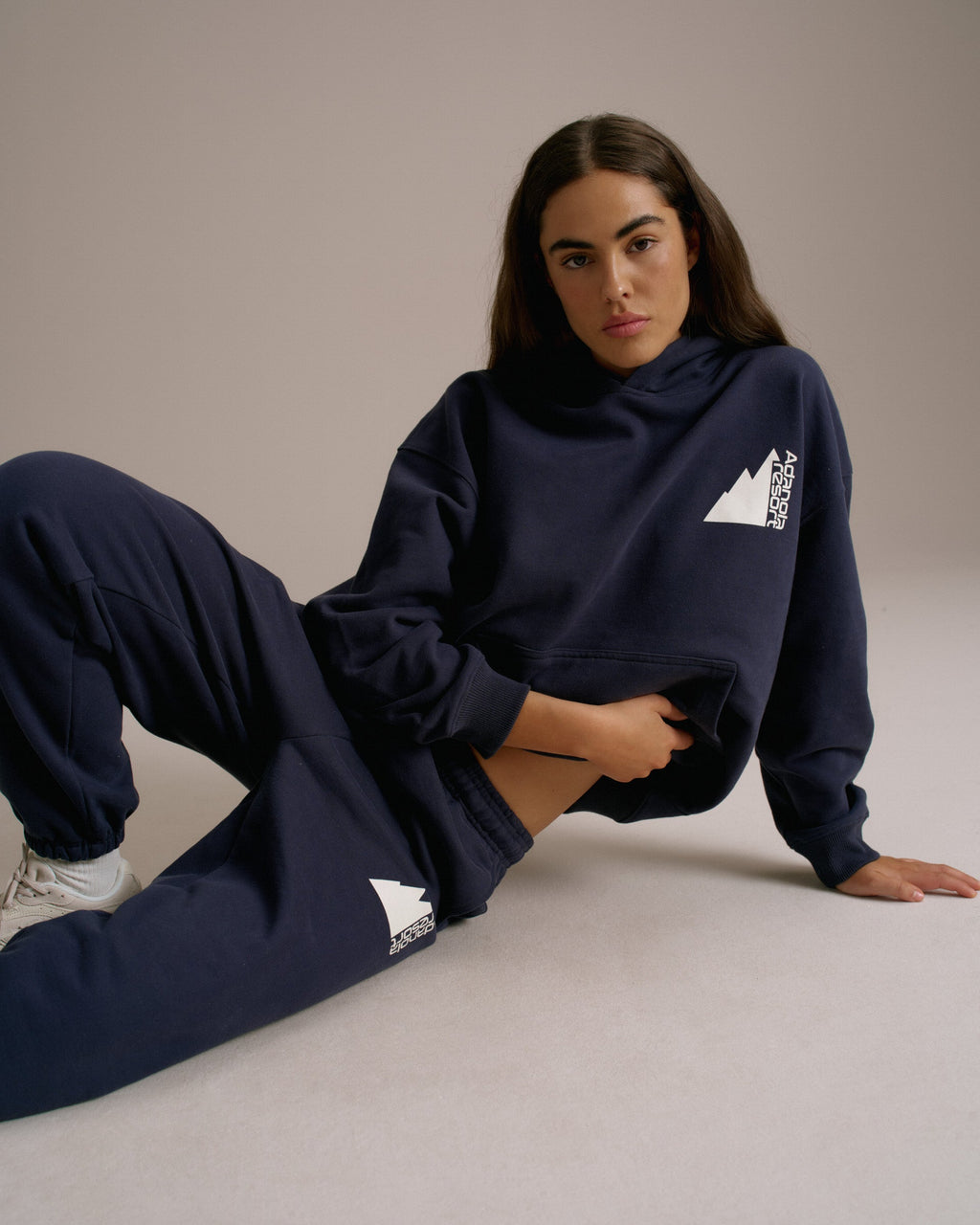 Oversized Hoodie - Navy Blue