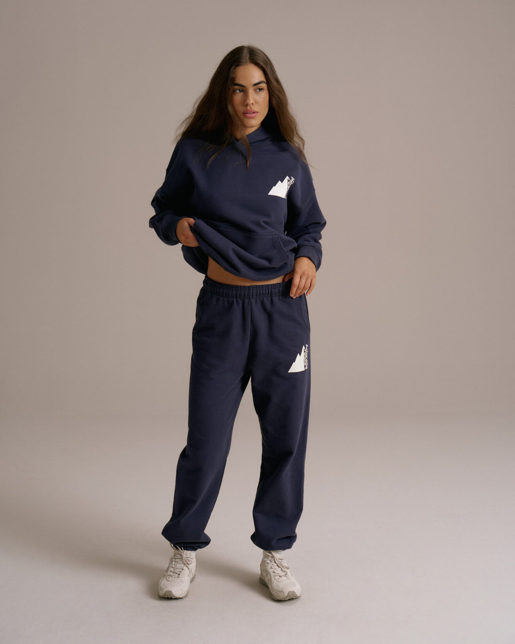 Oversized Hoodie - Navy Blue