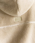 Cropped Hooded Fleece - Oatmeal