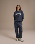 Cuffed Sweatpants - Washed Midnight Blue