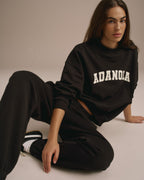 Cuffed Sweatpants - Black