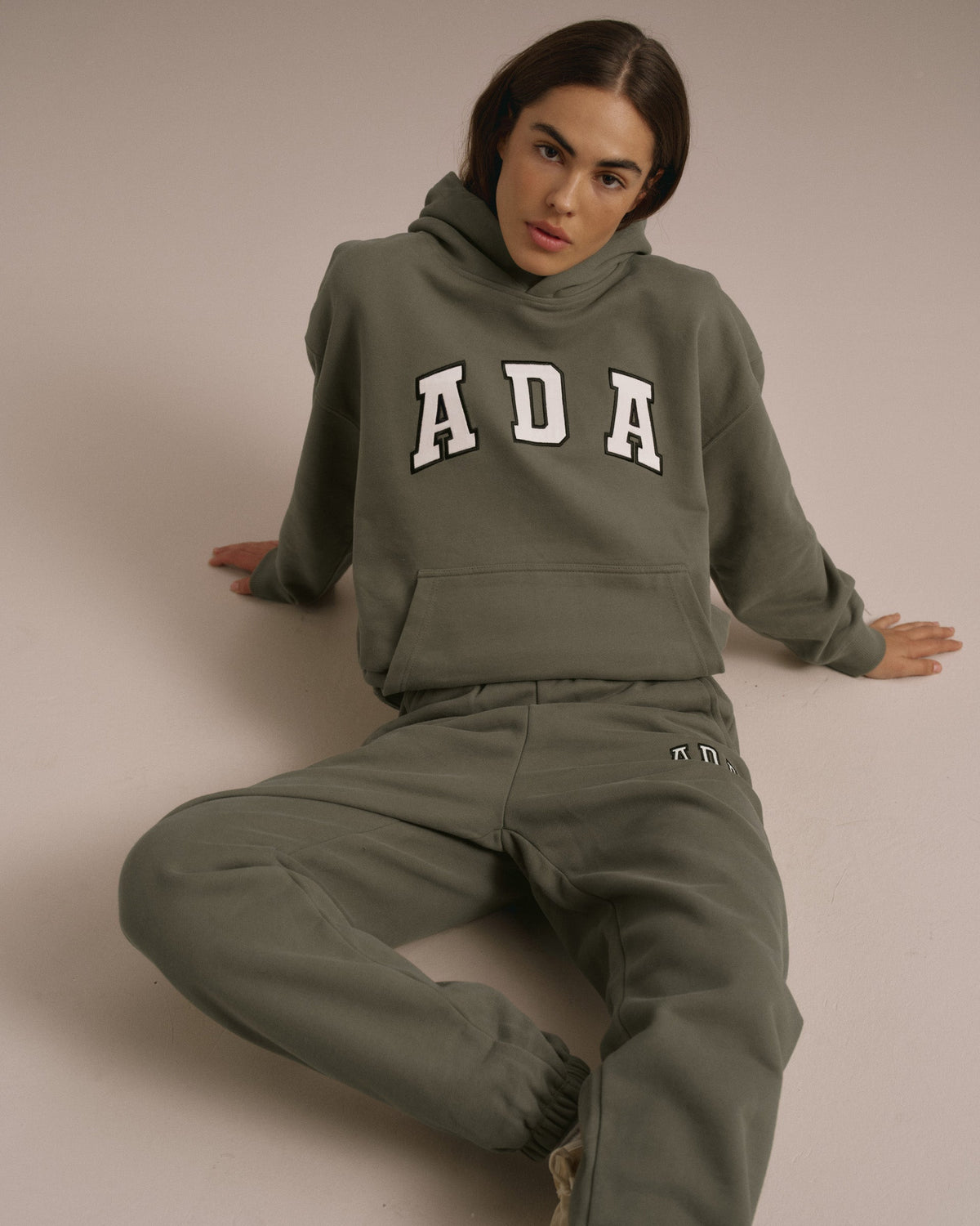 Oversized Hoodie - Olive Green