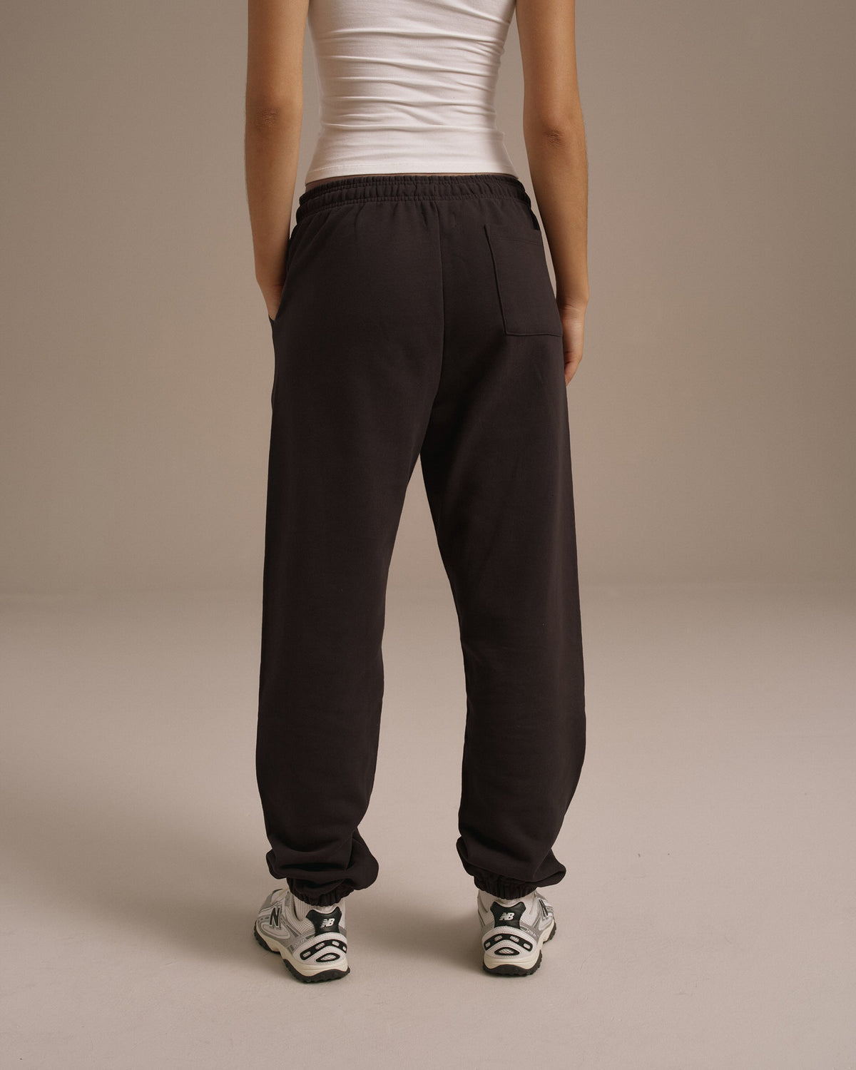 Cuffed Sweatpants - Coffee Bean