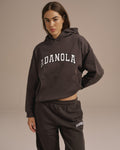 Oversized Hoodie - Washed Coffee Bean