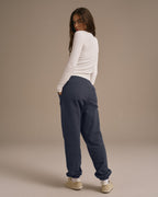 Cuffed Sweatpants - Washed Midnight Blue