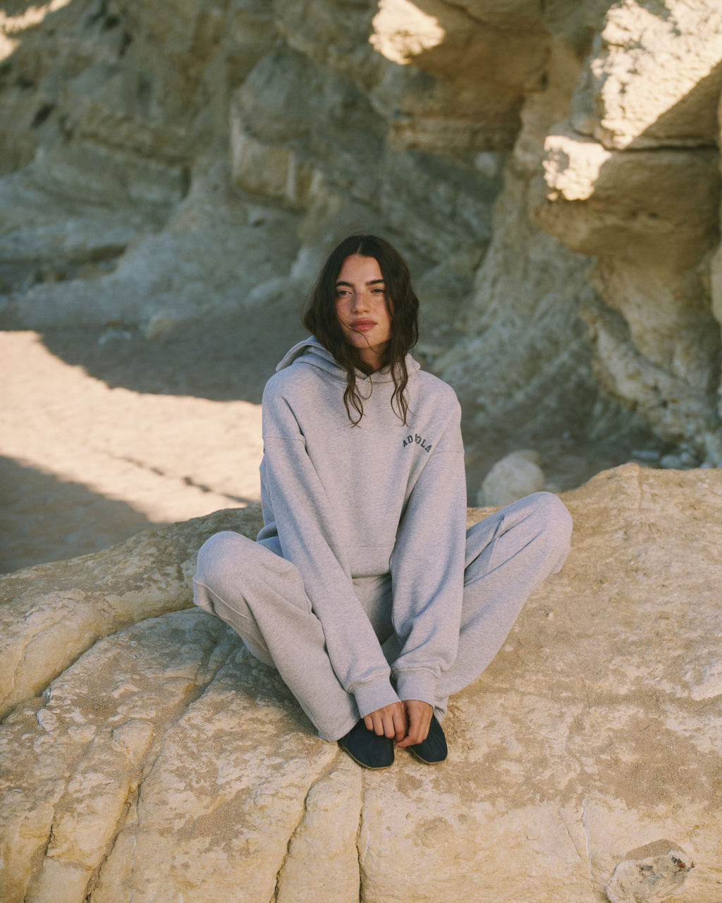 Classic Oversized Hoodie  - Heather Grey