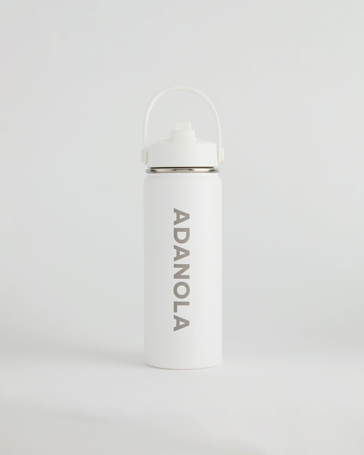 Adanola Water Bottle 550ml - White