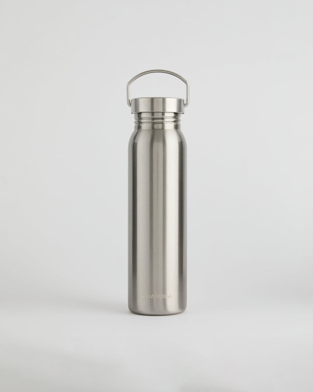 Stainless Steel 750ml Water Bottle - Silver
