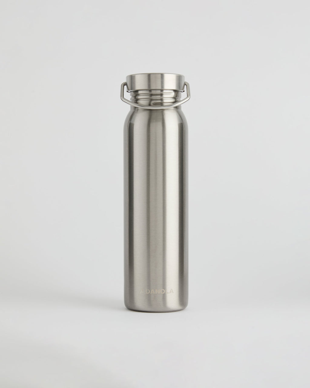 Stainless Steel 750ml Water Bottle - Silver