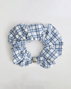 3 Pack Scrunchies - Coffee Bean/Blossom Blue