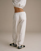 Cuffed Sweatpants - Light Grey Melange