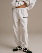 Cuffed Sweatpants - Light Grey Melange