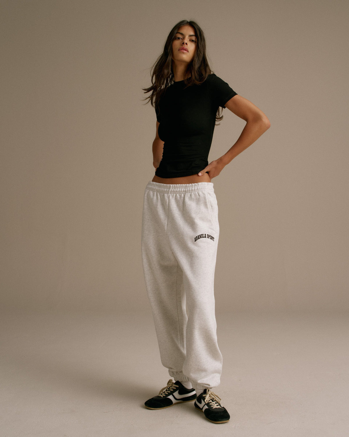 Cotton Short Sleeve Top - Black