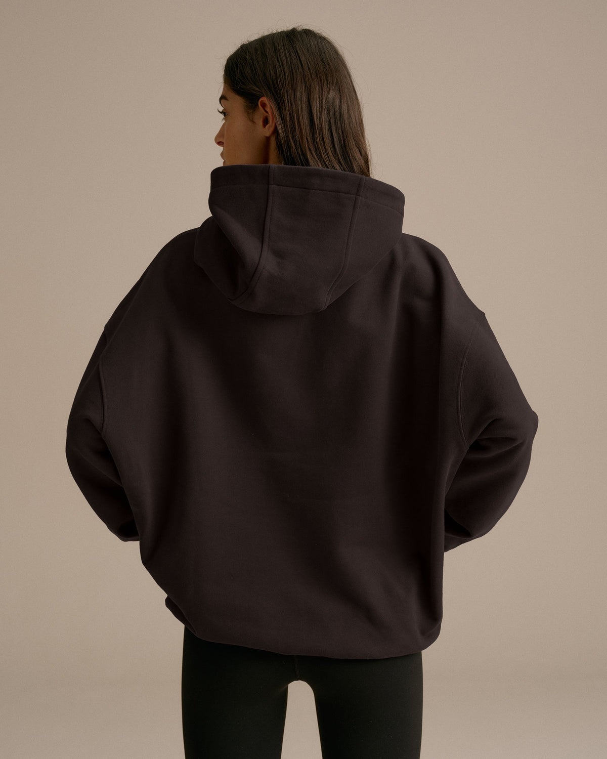 Oversized Hoodie - Coffee Bean