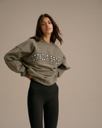 Oversized Sweatshirt - Olive Green
