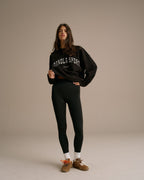 Oversized Sweatshirt - Black
