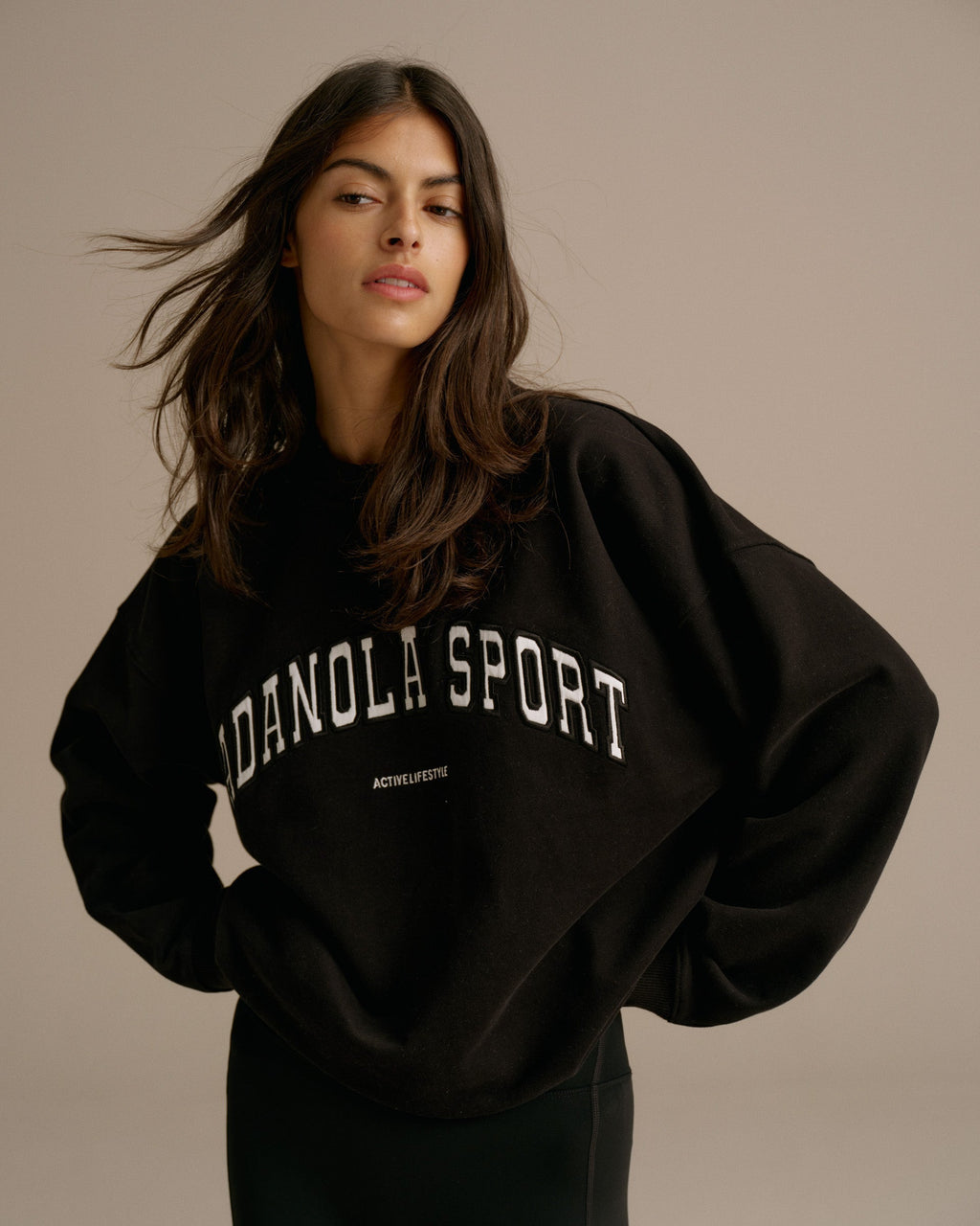 Oversized Sweatshirt - Black
