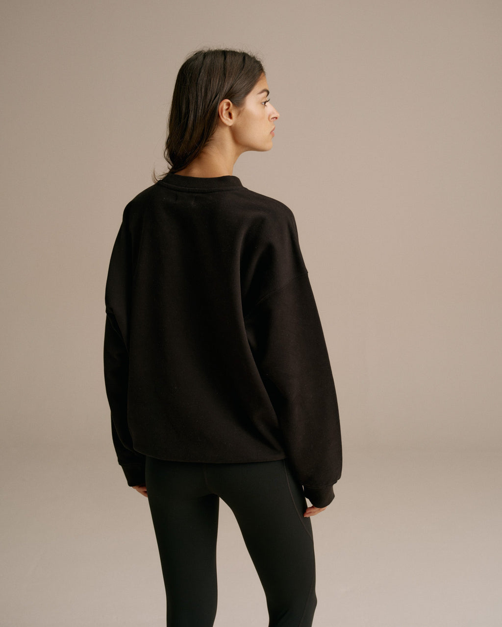 Oversized Sweatshirt - Black