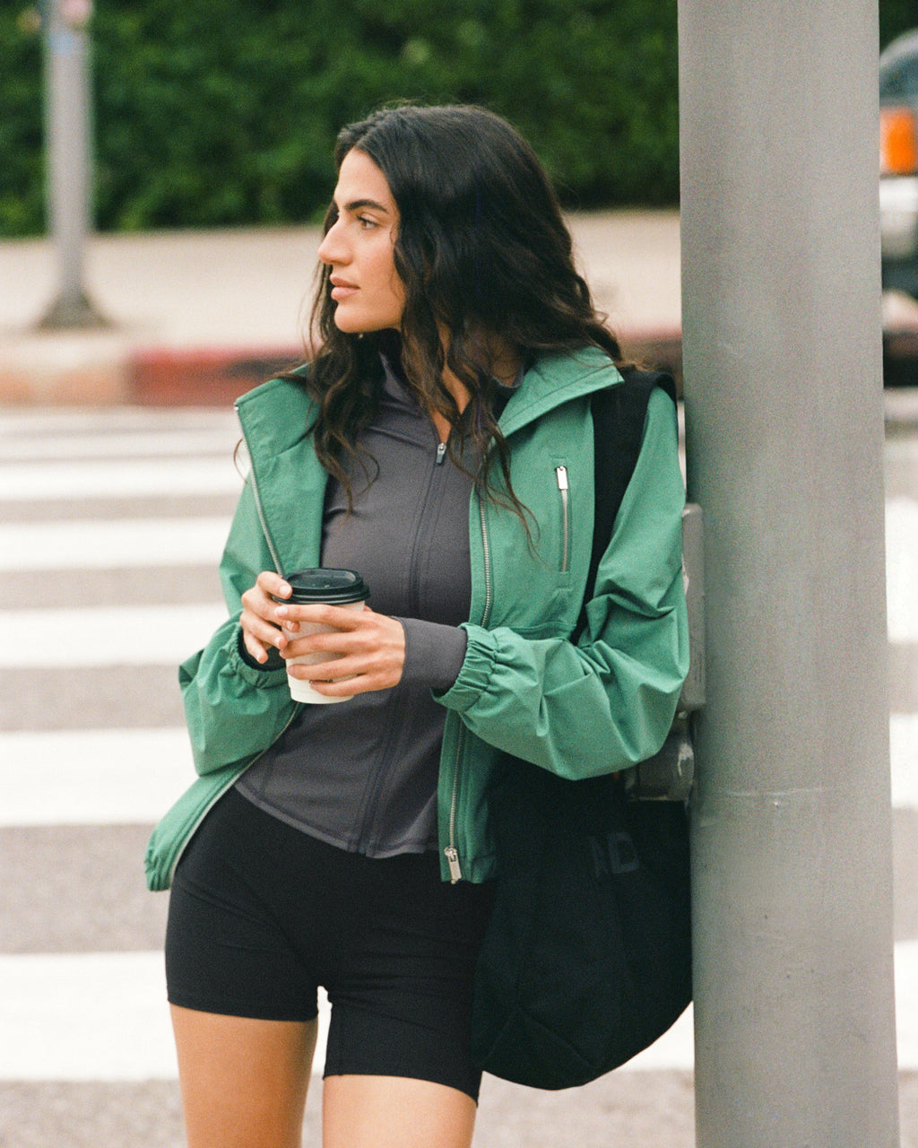 Track Jacket - Eucalyptus Green