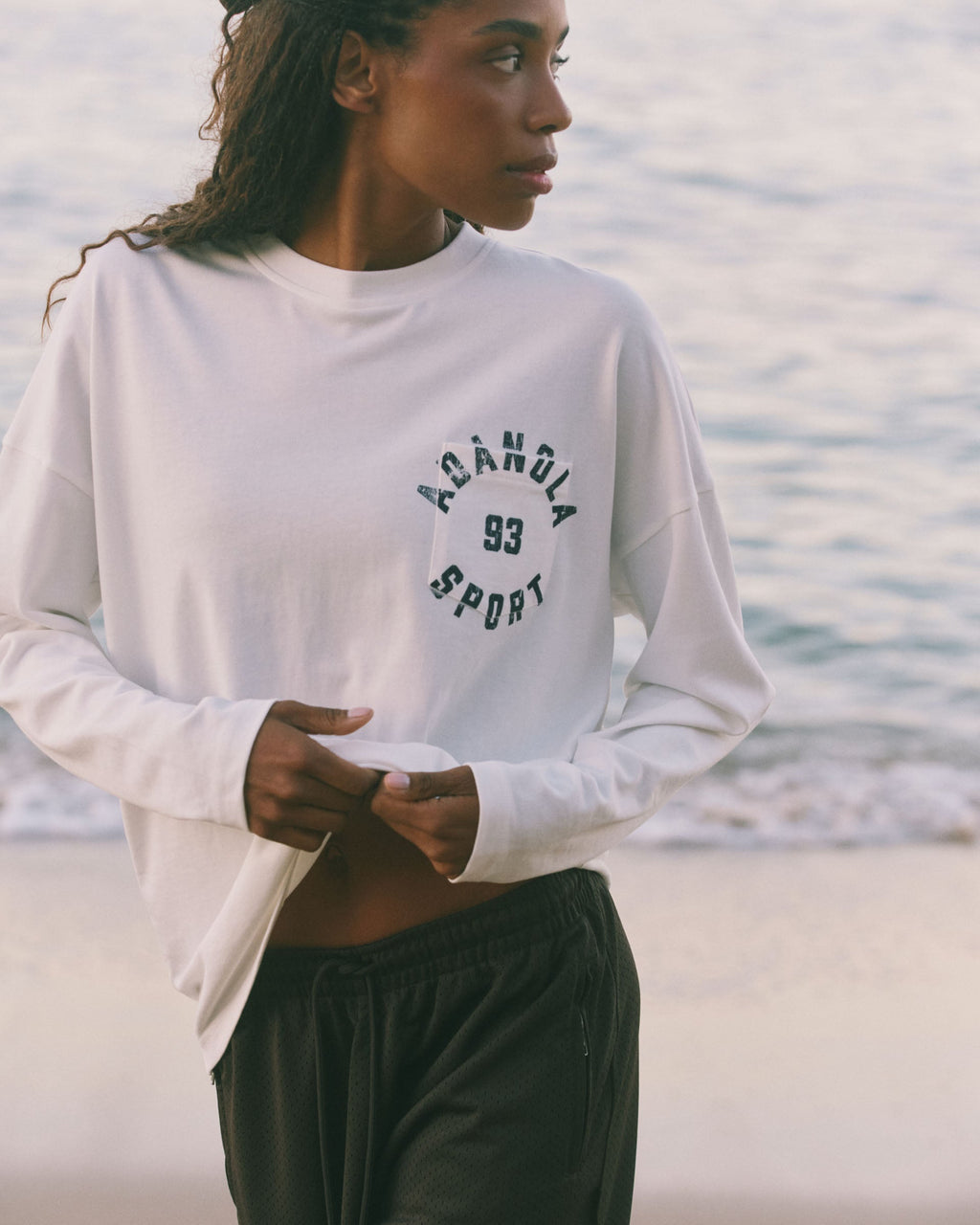 Long Sleeve T-shirt - Marshmallow White