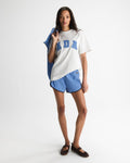 Oversized T-shirt - Light Grey Melange