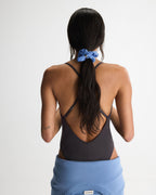 3 Pack Scrunchies - Coffee Bean/Blossom Blue