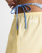 Slub Lounge Trousers - Buttercream