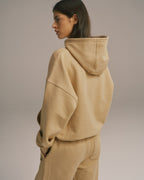 Oversized Hoodie - Caramel Beige