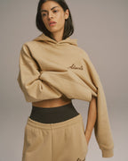 Oversized Hoodie - Caramel Beige