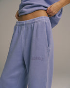 Straight Leg Sweatpants - Washed Lavender