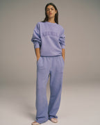 Straight Leg Sweatpants - Washed Lavender