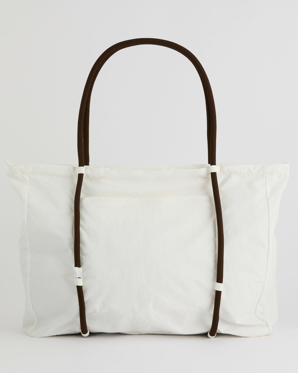 Large Rope Ripstop Bag - Marshmallow White/Coffee Bean