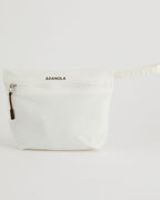 Ripstop Wash Bag - Marshmallow White/Coffee Bean
