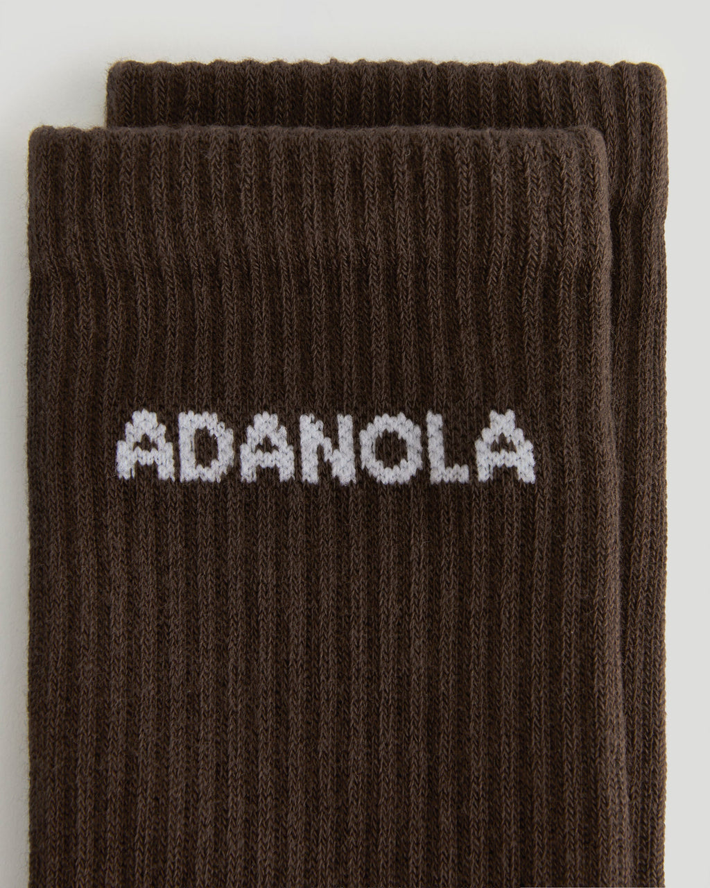 2 Pack Socks - Chocolate Brown/Light Grey Melange