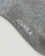 2 Pack Lightweight Socks - White/Grey Melange