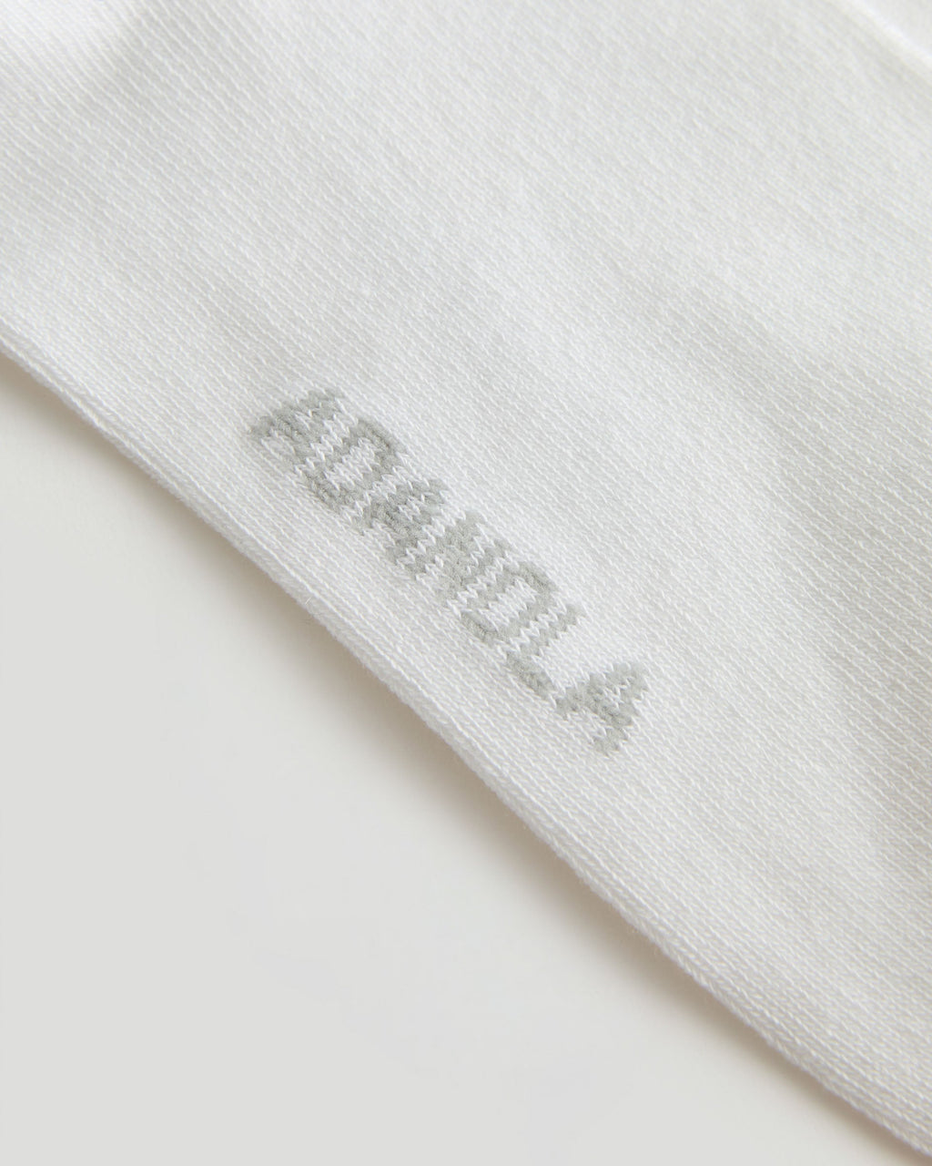 2 Pack Lightweight Socks - White/Grey Melange