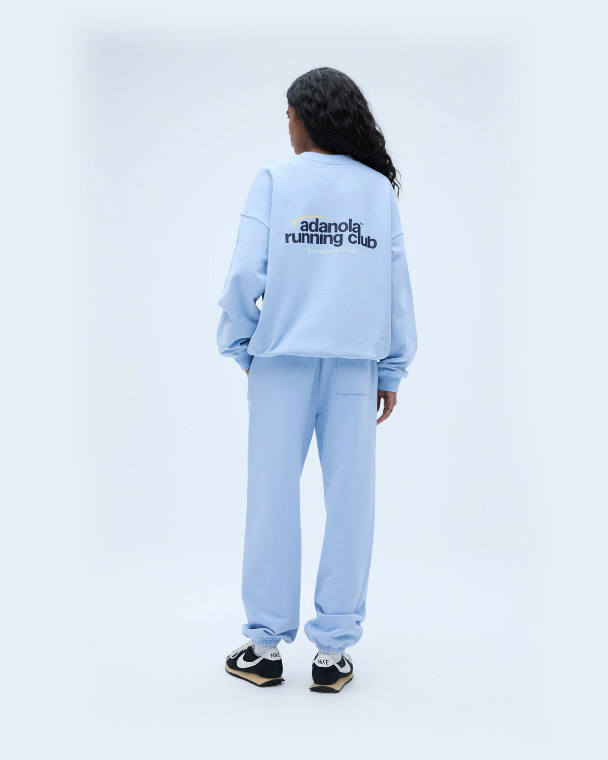Cuffed Sweatpants - Powder Blue