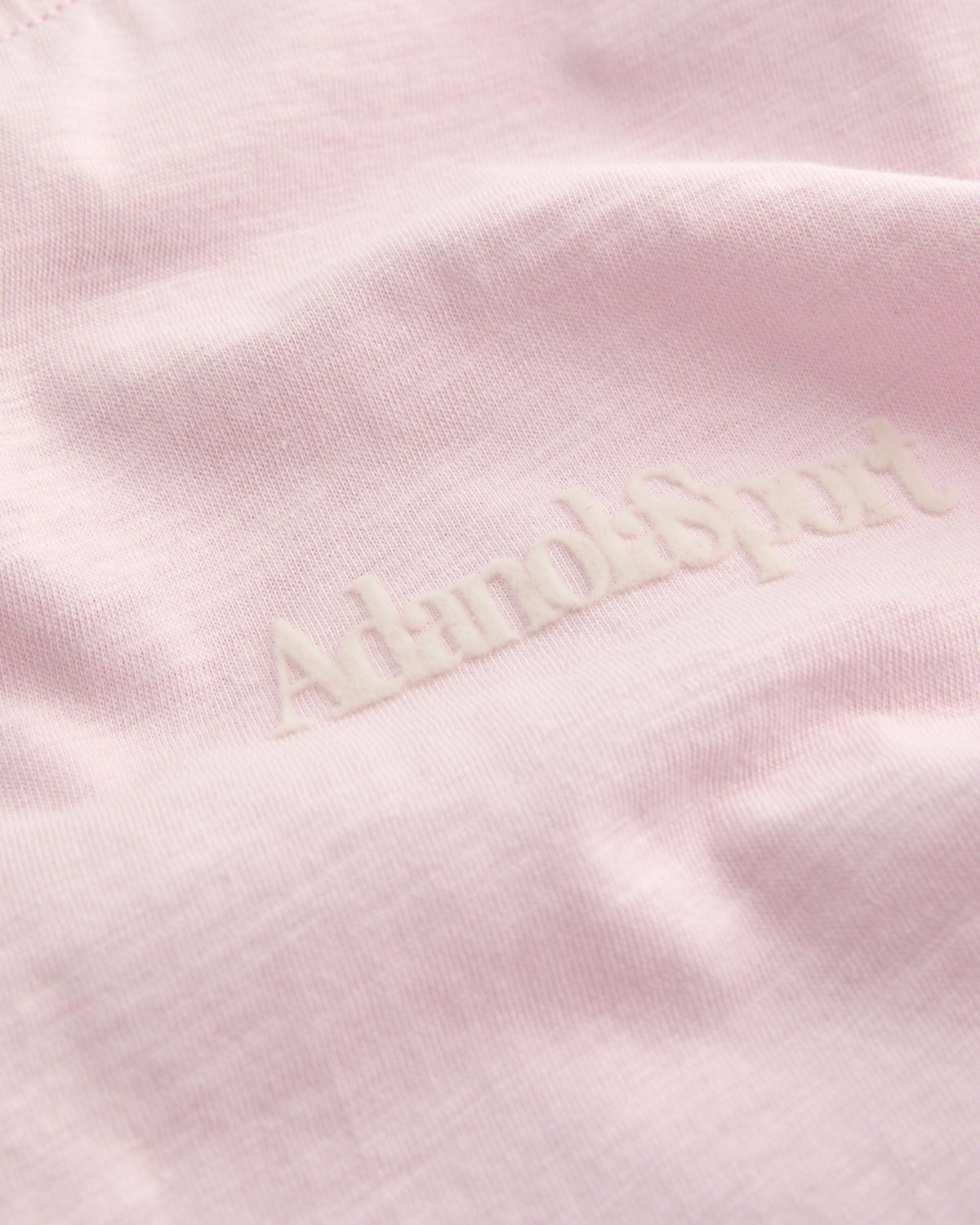 Slub T-shirt - Soft Pink
